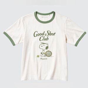 Uniqlo Peanuts "Good Shot!" Ringer tee